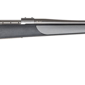 Weatherby Vanguard Weatherguard Full Size 270 Win 5+1 24" Satin Threaded Barrel, Satin Stainless Steel Drilled & Tapped Receiver, Black/Gray Weatherguard Stock