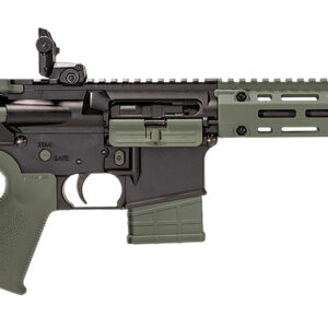 Tippmann Arms A101338 M4-22 LTE 22 LR 10+1 16" Black Parkerized Threaded Barrel, Matte Black Aluminum Receiver w/Picatinny Rail, OD Green M-LOK Handguard, Composite Forend, Black Polymer Stock, OD Gre