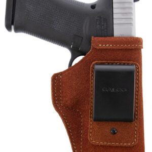Galco STO226R Stow-N-Go IWB Natural Steerhide Fits Glock 19 Gen1-5 Right Hand