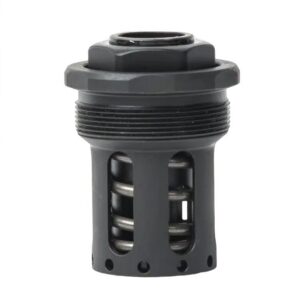 Jk Armament JK155HPM28BN HUB Piston Mount 9mm Fits 1/2"x28 Aluminum/Stainless Steel Nitride Black