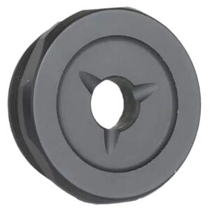 Jk Armament JK155LTEC22 LT Flash Reducer End Cap 22Cal Fits Aluminum Hard Anodized Black