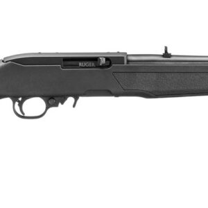 Ruger 32000 10/22 22 LR 10+1 16.40" Satin Black Threaded Barrel & Steel Drilled & Tapped Receiver, Black Fixed w/M-LOK Polymer Stock