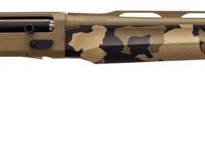 T R Imports A22026OS1 Alpha 2 20 Gauge 3" 4+1 26" Flat Dark Earth Cerakote Vent Rib Barrel & Receiver, Fixed Old School Camo Synthetic Stock