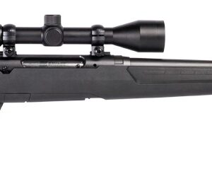 Savage Arms 57987 Axis XP 350 Legend 4+1 18" Matte Black Black Carbon Steel Barrel & Drilled & Tapped Receiver, Black Fixed Synthetic Stock, Weaver 3-9x40mm Scope, Right Hand