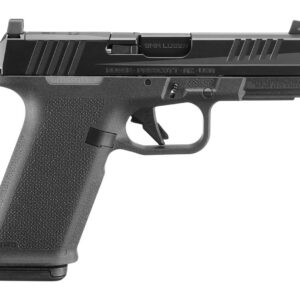 Ruger 19442 RXM 9mm Luger 17+1 4" Black FNC Nitride Alloy Steel Barrel & Optic Ready/Serrated Slide, Black Polymer Frame w/Accessory Rail, Textured Grip, RMR/RMSc/DeltaPoint Pro Footprint