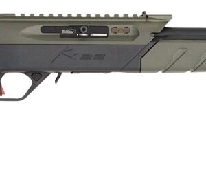 TriStar 60003 KR22 22 LR 10+1 18.60" Black Barrel, Picatinny Rail Receiver, Black/OD Green Skeletonized w/Adj Comb Polymer Stock