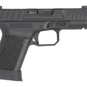 TriStar 85780 Apoc Pro 9mm Luger 15+1 4.50" Black Threaded Barrel, Black Steel Optic Ready/Serrated Slide, Black Polymer Frame w/Picatinny Rail, Interchangeable Backstrap Grip