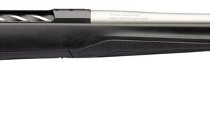 Browning 036115294 X-Bolt 2 Special LR Full Size 6.5 PRC 3+1 24" Matte Stainless Threaded Barrel, Matte Stainless Steel Drilled & Tapped Receiver, Black Adj Comb & LOP Synthetic Stock Right Hand