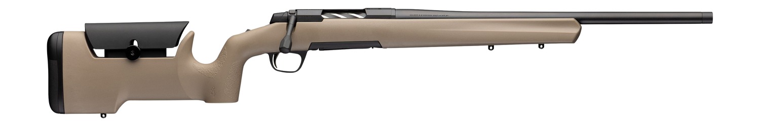 Browning 036121229 X-Bolt 2 Special Max LR SPR Full Size 300 Win Mag 3+1 22"Matte Black Heavy Sporter Threaded Barrel, Matte Black Steel Drilled & Tapped Receiver, Flat Dark Earth/Black Adjustable Max