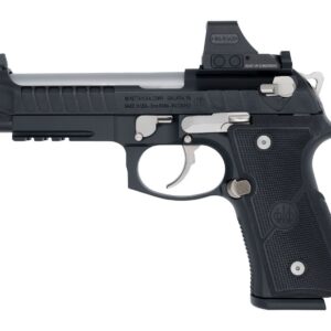Langdon Tactical Tech 92E2CBRRBS Beretta 92 Elite Full Size 9mm Luger 18+1 4.70" Stainless Barrel, Black Nitride Stainless Steel Optic Ready/Serrated Slide, Black Cerakote Aluminum Frame w/Picatinny