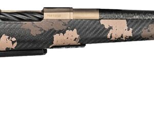 Fierce Firearms RIVSCX65PRC20BDS Carbon Rival XP 2.0 6.5 PRC 20" Smoked Bronze Cerakote Spiral Fluted Stainless Steel Barrel & Drilled & Tapped Receiver, Desert Shadow Camo Adj Comb Carbon Fiber Stock