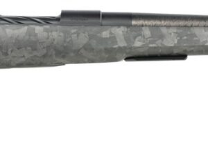 Fierce Firearms CT Rage LR Full Size 22 Creedmoor 4+1 18" Carbon Fiber Match Grade Threaded Barrel, Black Cerakote Titanium Drilled & Tapped Receiver, Picatinny Rail Forend, Carbon Matrix Push Button
