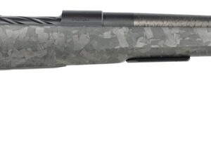 Fierce Firearms CT Rage LR Full Size 6.5 PRC 4+1 24" Carbon Fiber Match Grade Threaded Barrel, Black Cerakote Titanium Drilled & Tapped Receiver, Picatinny Rail Forend, Carbon Matrix Push Button Adj