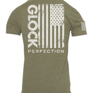 GLK AP96397 PERFECTION FLAG TEE S GRN