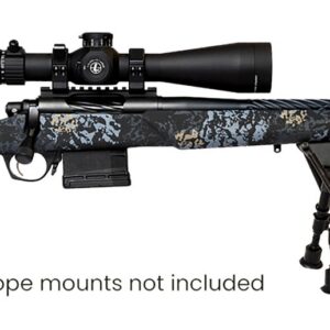 Horizon Firearms HRF-VNP-7PRC-24R Vandal Prime 7mm PRC 24" Black Chrome Spiral Fluted Threaded Barrel, Black Chrome Steel Receiver w/Picatinny Rail, Arca Rail Forend, Textured Iota EKO Carbon Fiber St