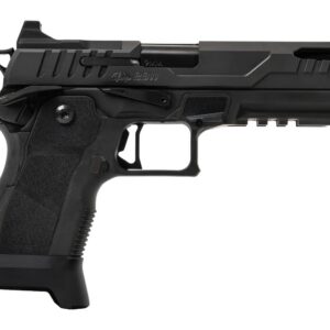 Oa Defense 2311 Pro Full Size 9mm Luger 21+1 5" Black DLC Black Steel Optic Ready/Serrated Slide, Aluminum Frame w/Picatinny Rail, Black Modular Grip, RMR Footprint