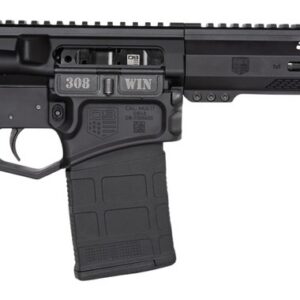 Diamondback DB2430C001 DB10 SBR 308 Win 20+1 13.50" Black Nitride Threaded Barrel, Black Anodized Aluminum Receiver w/Picatinny Rail, M-LOK Handguard, Magpul Black Polymer Furniture