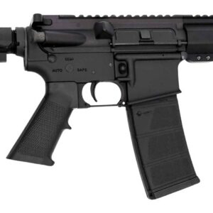 Andro Corp Industries 5568CB ACI-15 CQB 5.56 NATO 30+1 8" Black Nitride Threaded Barrel, Black Anodized Aluminum Receiver w/Picatinny Rail, M-LOK Handguard, Black Polymer SBA3 Pistol Brace, Black A2 G