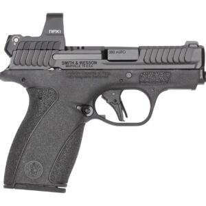 Smith & Wesson 14786 Bodyguard 2.0 w/Optic Micro-Compact 380 ACP 12+1 2.75" Black Armornite Barrel, Black Armornite Stainless Steel Serrated w/Viridian RFX1 Green Dot Slide, Black Polymer Frame, Textu