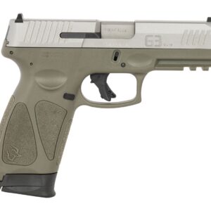 Taurus 1-G3B949O G3 Full Size 9mm Luger 17+1 4" Matte Stainless Steel Barrel & Serrated Slide, OD Green Cerakote Polymer Frame w/Picatinny Rail, Textured Grip