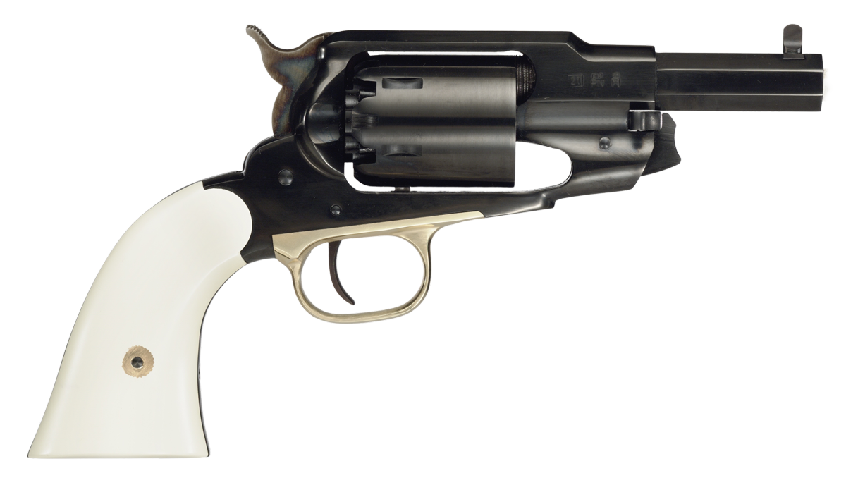 TAYLOR'S & COMPANY 1858 ACE .44 BL/WD 3" WHITE