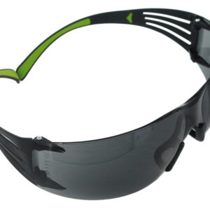 Peltor SF400PG8 Sport SecureFit 400 Adult Wraparound Gray Lens Polycarbonate Black Frame