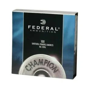 FEDERAL SHOTSHELL PRIMER 100 RD/BX 10BX/BRICK 5 BRICKS/CS