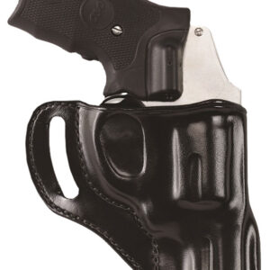 Galco HT158B Hornet  OWB Black Leather Belt Slide Fits S&W J Frame Fits 2" Barrel Right Hand
