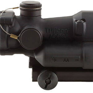 Trijicon 100390 ACOG Matte Black 4x32mm LED Illuminated Green Crosshair .223/5.56 BDC Reticle
