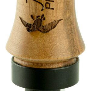 Duck Commander DCPROTW Jase Pro Series Double Reed Mallard Hen Sounds Attracts Ducks Natural Tigerwood