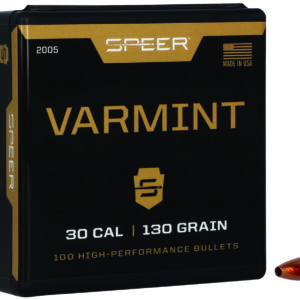 Speer 2005 Varmint 30Cal 130gr Jacketed Hollow Point 100 Per Box/5 Case