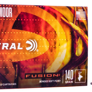 Federal F65CRDFS1 Fusion 6.5Creedmoor 140gr Bonded Soft Point 20 Per Box/10 Case