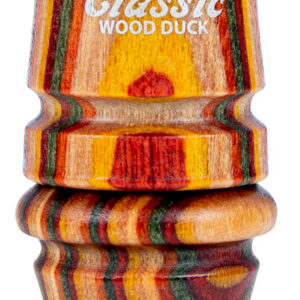 Primos 882 Classic Open Call, Wood Duck Sounds, Attracts Ducks Species, Multi-Color Hardwood