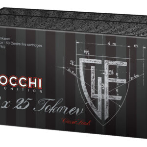 Fiocchi 762TOK Heritage 7.62x25mmTokarev 88gr Full Metal Jacket 50 Per Box/20 Case