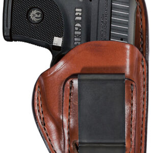 Bianchi 19238 100 Professional Size 14 IWB Leather Tan Belt Clip Fits Browning Hi-Power/Ruger SR/Colt 1911 Government Right Hand