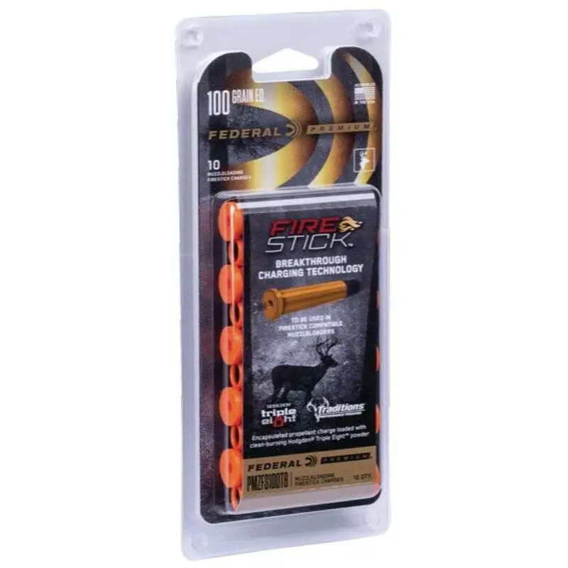 FEDERAL 100GR FIRESTICK TRIPLE 8 10 RD/BX 10 BX/CS