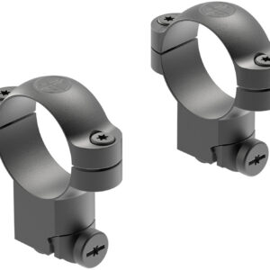 Leupold 51043 Ringmounts Matte Black Ruger M77 30mm Super High