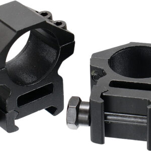UTG RGWM25M4 Accushot Scope Rings Black Anodized 1" Medium