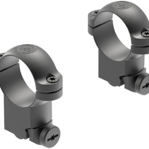 Leupold 49952 Ringmounts Matte Black Ruger M77 1" High