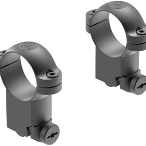 Leupold 49944 Ringmounts Matte Black Ruger M77 1" Super High
