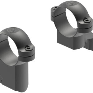 Leupold 52302 Ringmounts Matte Black Ruger M77 1" Extended Super High