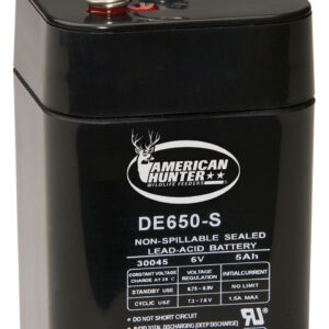 American Hunter DE30053 HR Rechargeable Lantern Battery 6 Volt 5 AMP