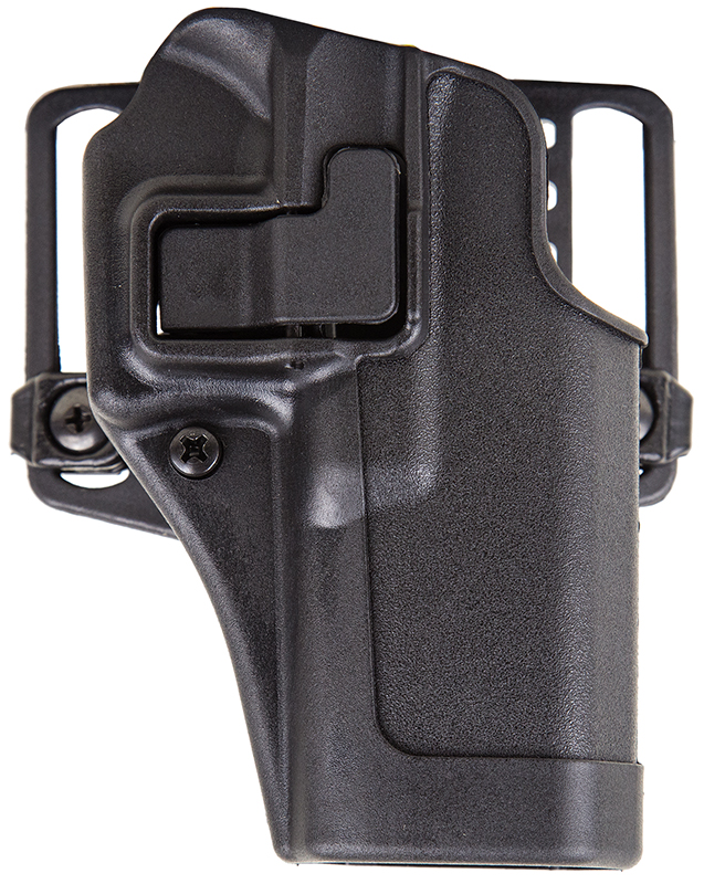 Blackhawk 410502BKR Serpa CQC OWB Size 02 Matte Black Polymer Belt Loop/Paddle Compatible w/Glock 19/23/32/36/45 Right Hand