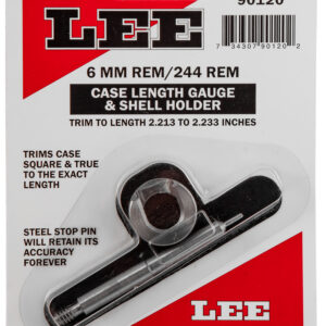 Lee Precision 90120 Case Length Gauge 6mm Rem / 244 Rem