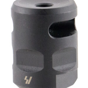 Strike Industries WHCOMP556 WarHog Comp Black Steel with 1/2"-28 tpi Threads, 1.27" OAL & 0.26" Diameter for 223 Rem, 5.56x45mm NATO AR-Platform