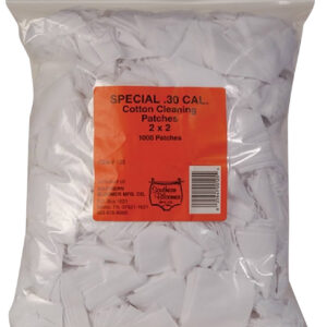 Southern Bloomer 125 Cleaning Patches 30 Cal Cotton 1000 Per Bag