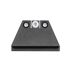 Night Fision GLK004003WGZ Suppressor Height Sights For Glock Green Tritium White Outline Front Sight-Green Tritium Black Outline Rear Sight Glock 17/17L/19