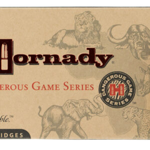 Hornady 8232 Dangerous Game  375Ruger 300gr Dangerous Game Solid 20 Per Box/6 Case