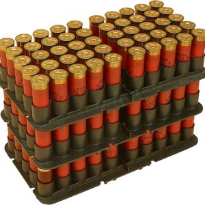 MTM Case-Gard ST2040 Shotshell Tray Black 20 Gauge Shotgun 50rd Polypropylene