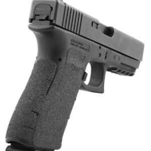 Talon Grips 384G Adhesive Grip Glock Gen5 19/23/25/32/38/44 w/Large Backstrap, Black Textured Granulate
